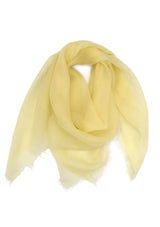 Air scarf | Lemon yellow